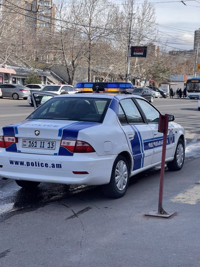 خودرو بی‌کیفیت ایرانی، ماشین پلیس ارمنستان