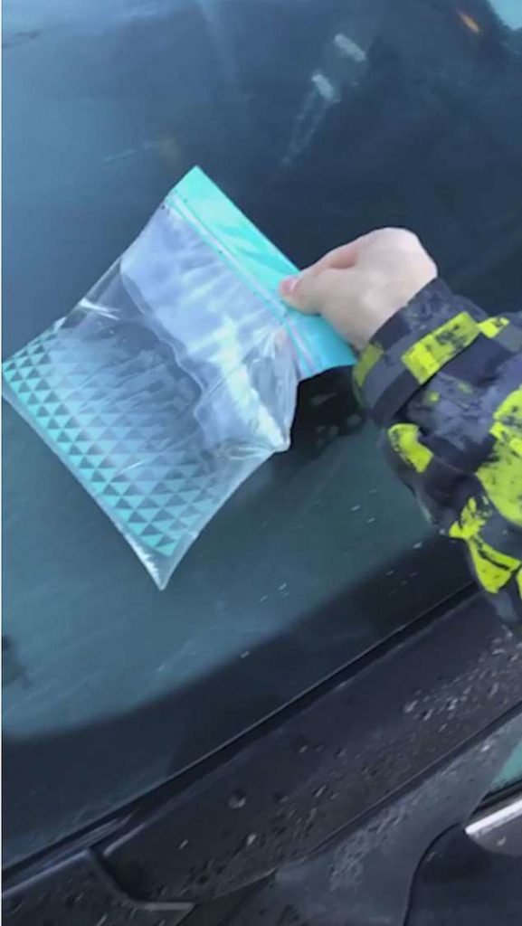 ترفندهایی برای پاک کردن شیشه یخ زده ماشین که نمی دانستید(روزیاتو)