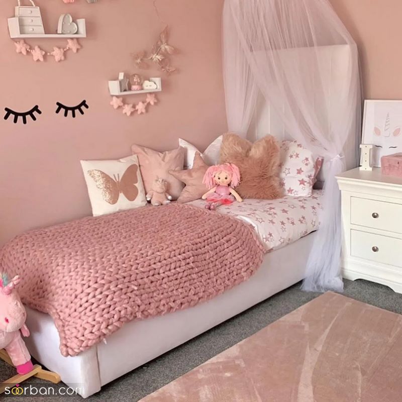 هشت ایده ساده و خلاقانه برای تزیین اتاق خواب دخترانه