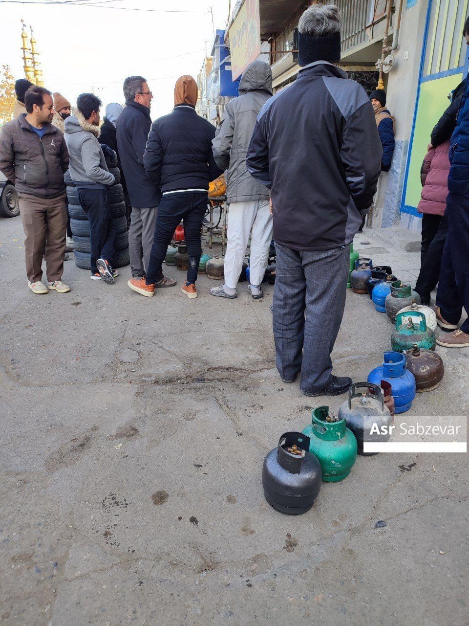 وضعیت اسفناک مردم در پی برف و سرمای سبزوار