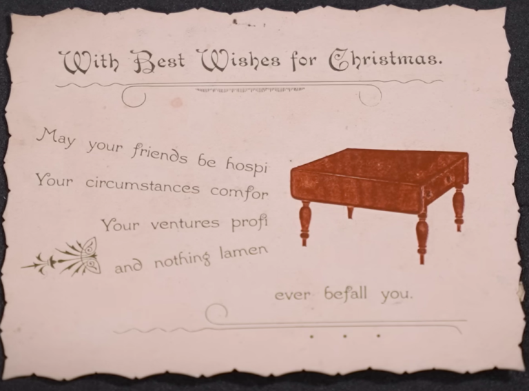 اولین کارت پستال‌های کریسمس (۱۸۴۳) (یک پزشک)