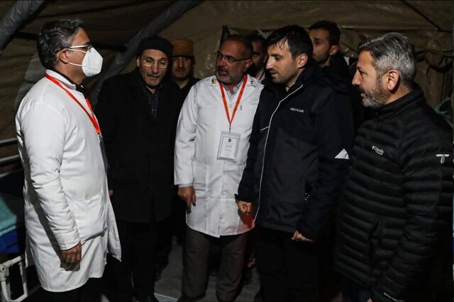 عکسی دیده‌نشده از داماد اردوغان در بیمارستان ایرانی
