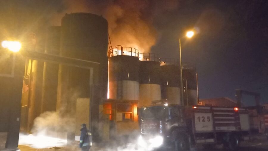 علت آتش‌سوزی در کارخانه آذرشهر اعلام شد