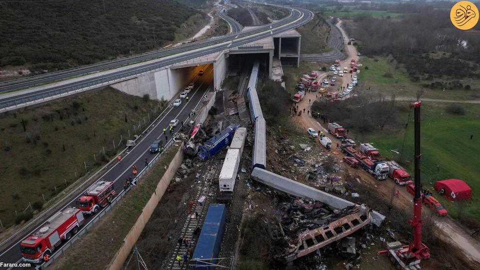 تصادف مرگبار دو قطار در یونان(فرارو)