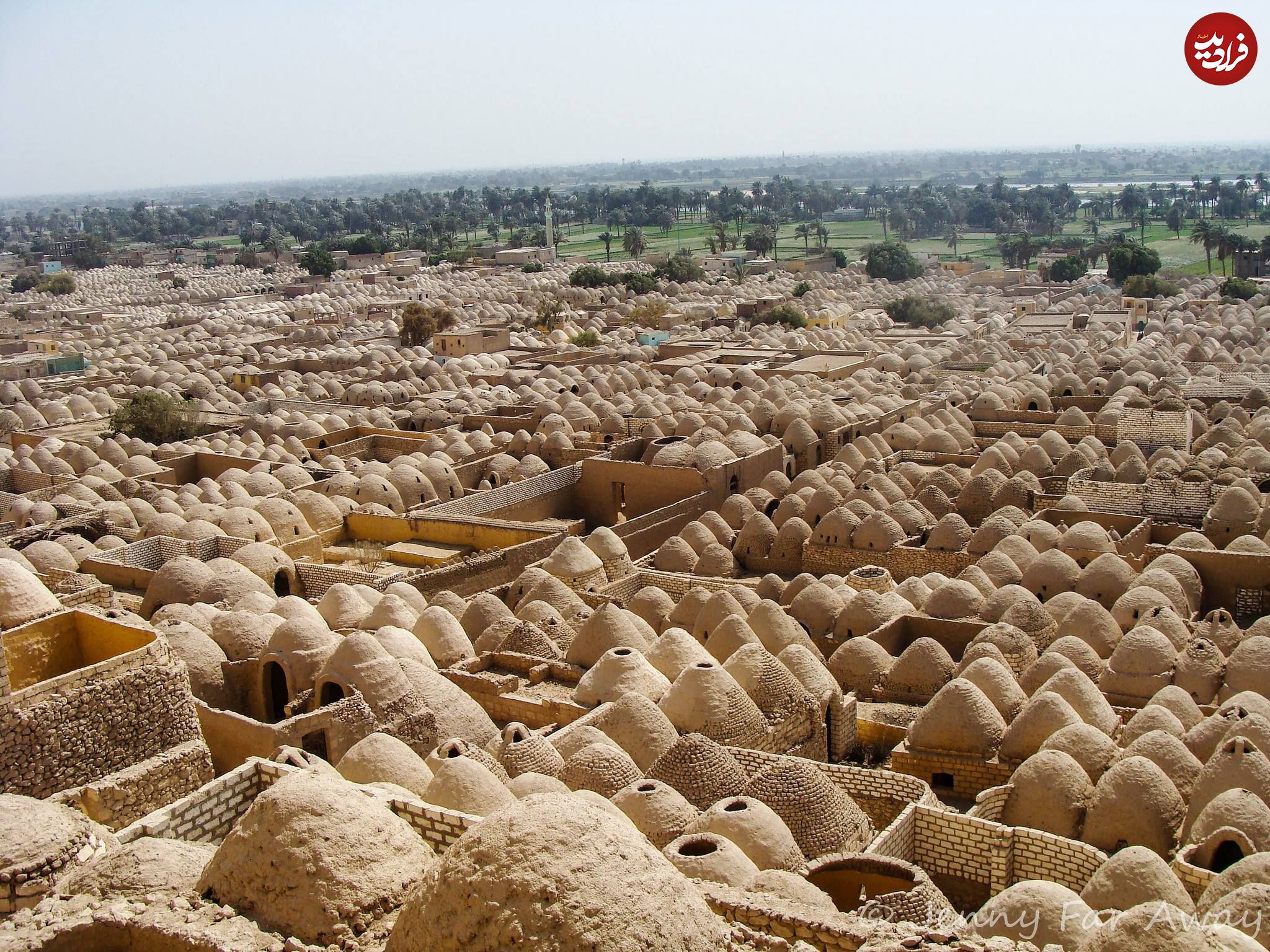دریای بی‌پایان قبرها در «شهر مردگان» مصر(فرادید)
