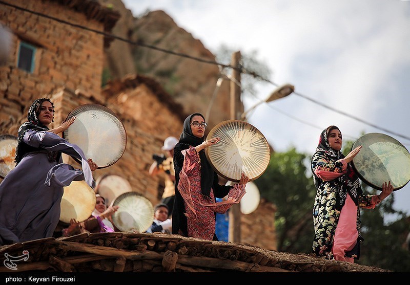 جشن بزرگ رمضان در روستای پالنگان