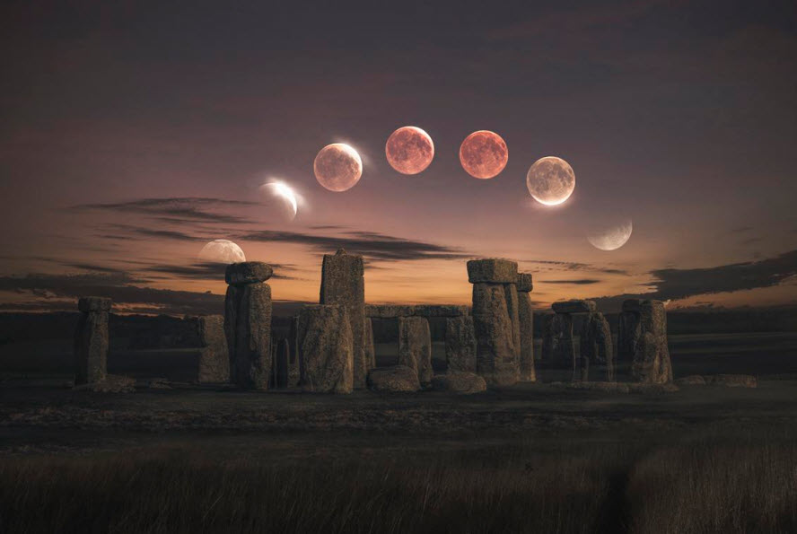 دیدنی‌ترین عکس‌ها از ماه گرفتگی (خسوف) کامل در سراسر جهان