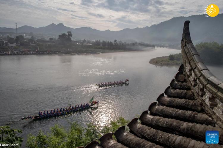 جشنواره قایق اژد‌ها در چین