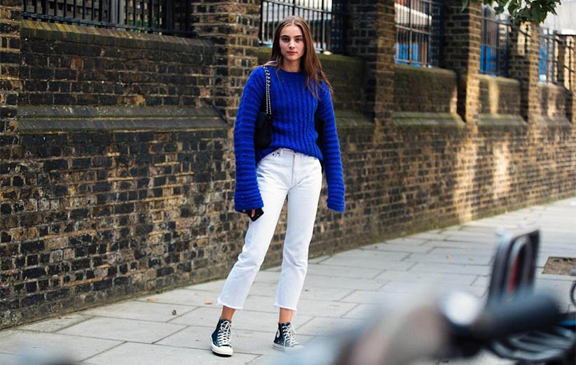 ۵ روش برای داشتن یک استایل جذاب با شلوار جین سفید
