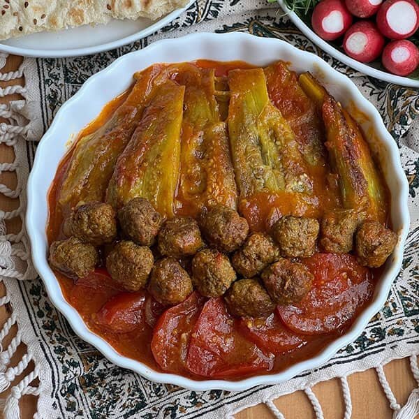 مشته بادمجان، غذای خوشمزه و اصیل ایرانی
