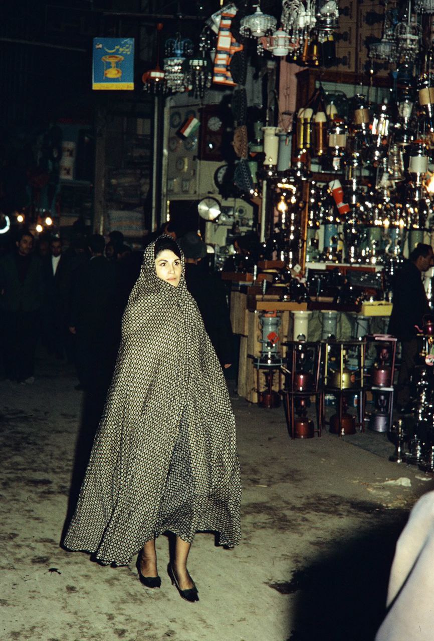 عکس‌های قدیمی بازار تهران ۶۰ سال پیش