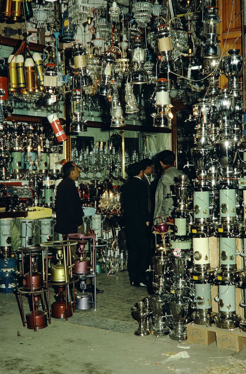 عکس‌های قدیمی بازار تهران ۶۰ سال پیش