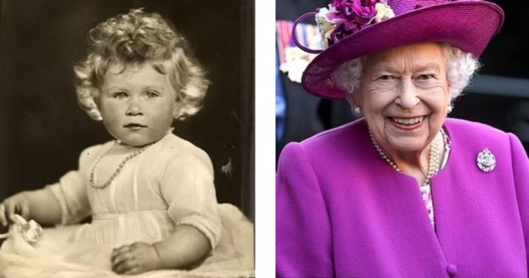 تایم لپسی جالب از زندگی ملکه الیزابت دوم از ۱ تا ۹۵ سالگی + ویدیو