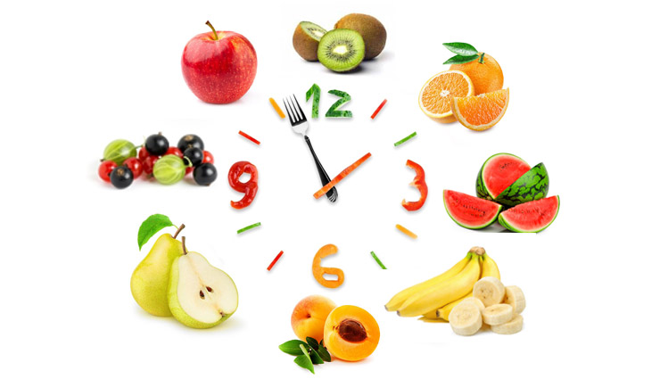 بهترین ساعت برای مصرف میوه