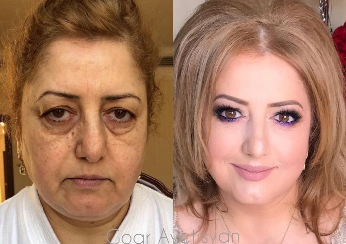 معجزه آرایش؛ ۱۴ عکس باورنکردنی از قبل و بعد آرایش زنان