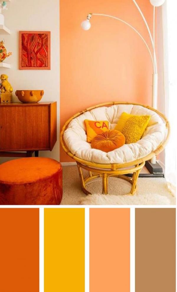 ترکیب رنگ‌ها در دکوراسیون منزل