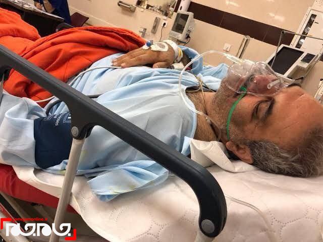 اولین تصویر از جواد خیابانی روی تخت بیمارستان