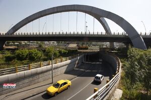 چرا پل جوادیه تهران روی سه پایه ایستاده است؟