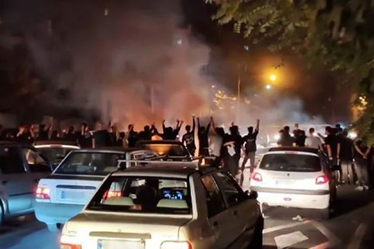 اوضاع امروز خیابان های مرکزی تهران