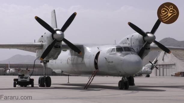 تعمیر هواپیمای آمریکایی توسط طالبان