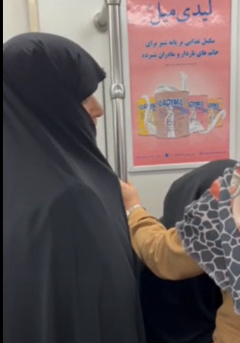 اولین عکس‌ها از طرح تذکر حجاب در متروی تهران