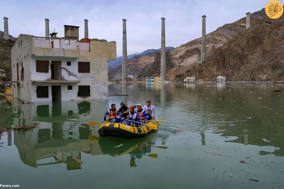 یک شهر در ترکیه زیر آب رفت(فرارو)