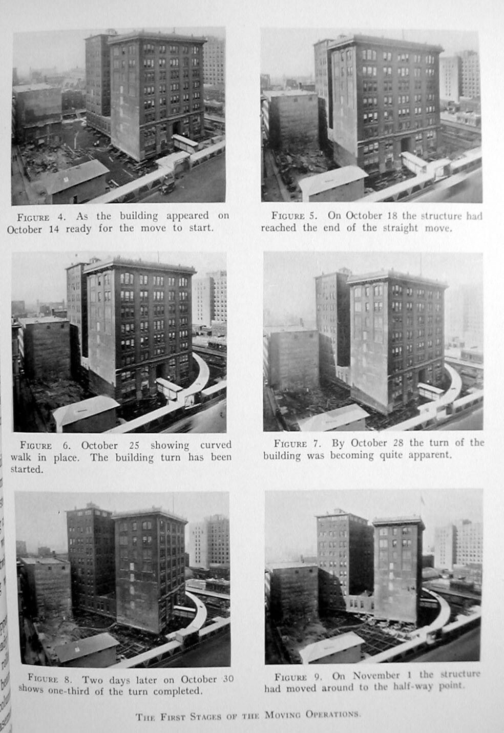 از شاهکار‌های بزرگ مهندسی؛ جابجایی ساختمان ایندیانا بل ۱۱۰۰۰ تنی در سال ۱۹۳۰(عصرایران)