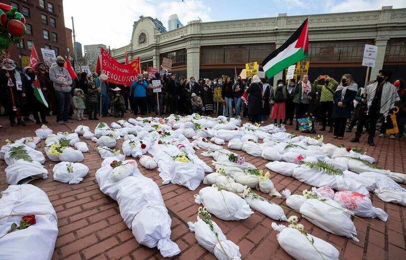 ادامه اعتراضات حامیان فلسطین از آمریکا تا اروپا (عصرایارن)