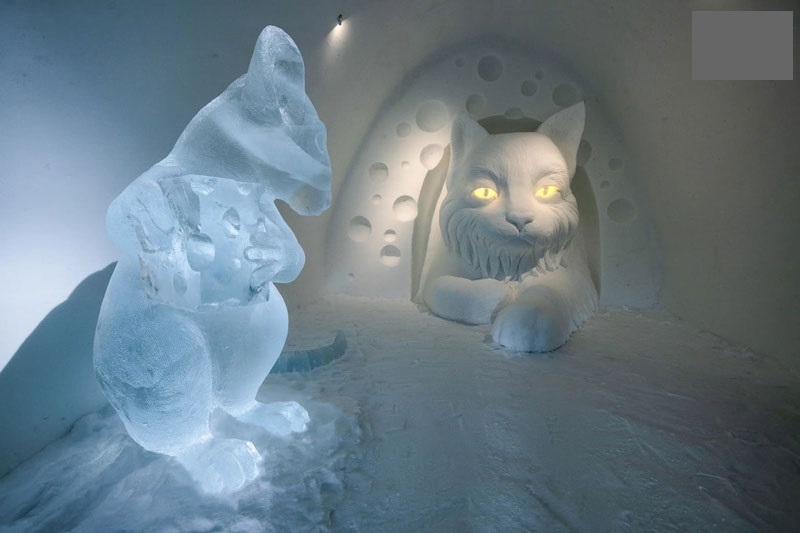 «هتل یخی» در سوئد؛ اولین و بزرگترین هتل یخی در جهان (صبح من)