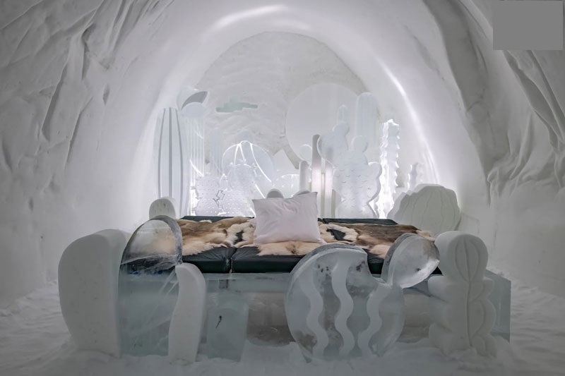 «هتل یخی» در سوئد؛ اولین و بزرگترین هتل یخی در جهان (صبح من)