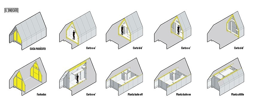 خانه انگلی ۱۲ متری/ روشی لوکس برای پشت بام خوابی (عصرایران)
