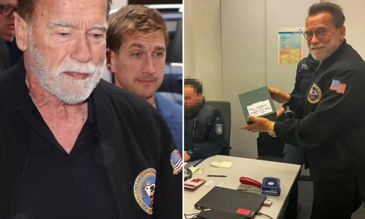 لحظه بازداشت آرنولد در فرودگاه