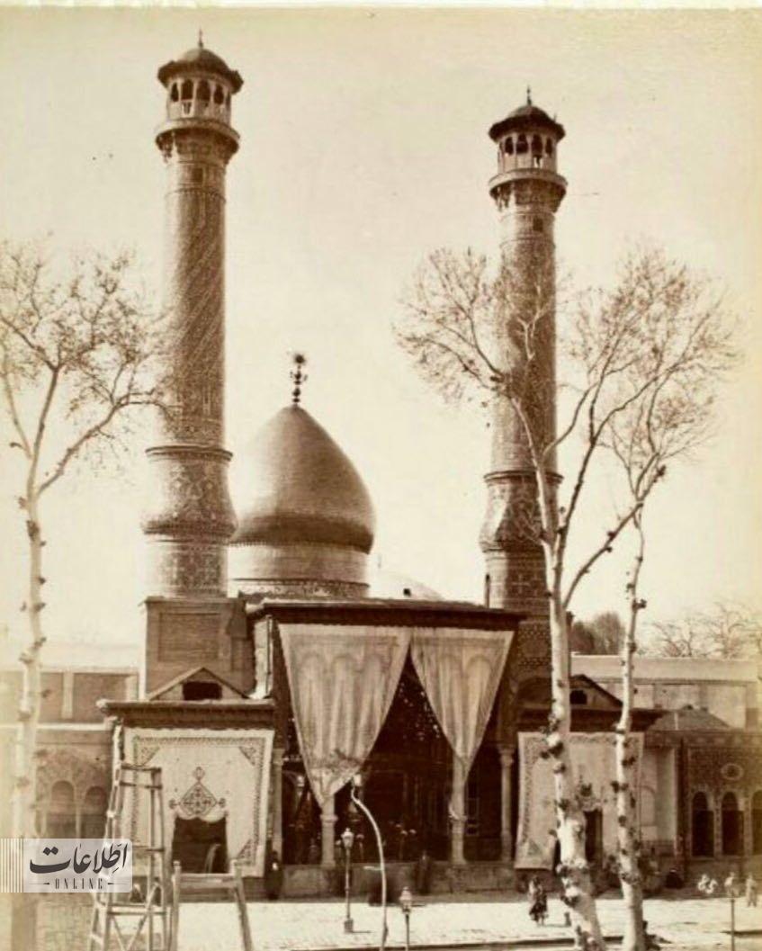 عکسی از حرم شاه عبدالعظیم(ع) ۱۰۰ سال قبل