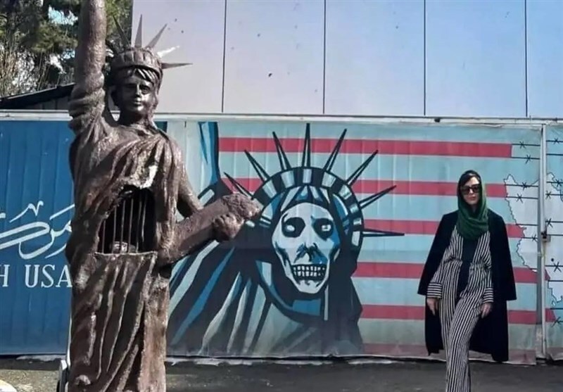 توضیح درباره حضور زن خبرساز آمریکایی در تهران