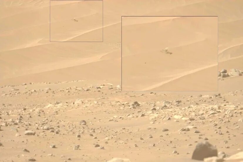 تصویری ماندگار از آرامگاه ابدی نبوغ ناسا در مریخ