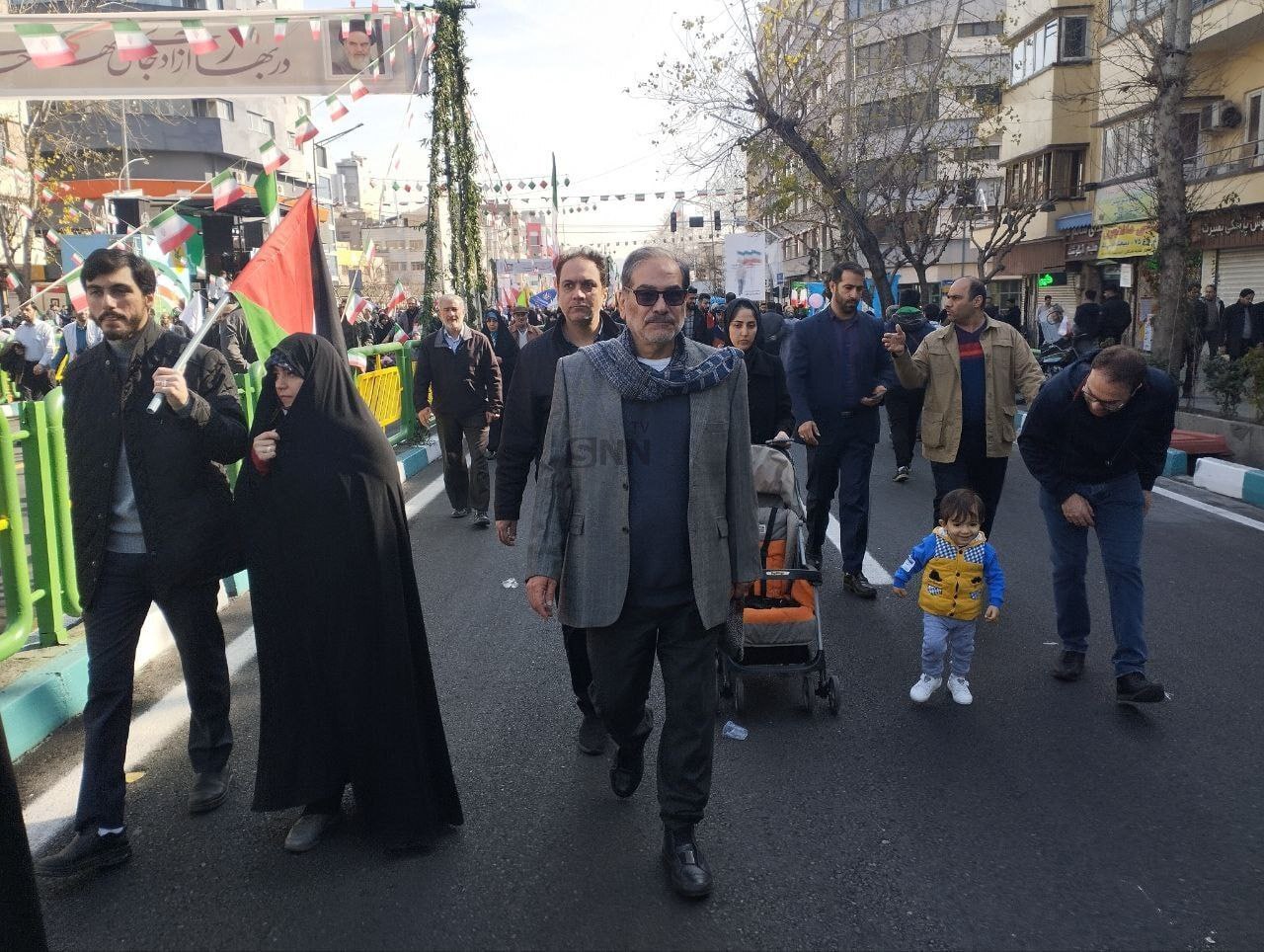 حضور چهره های سیاسی مشهور در راهپیمایی ۲۲ بهمن