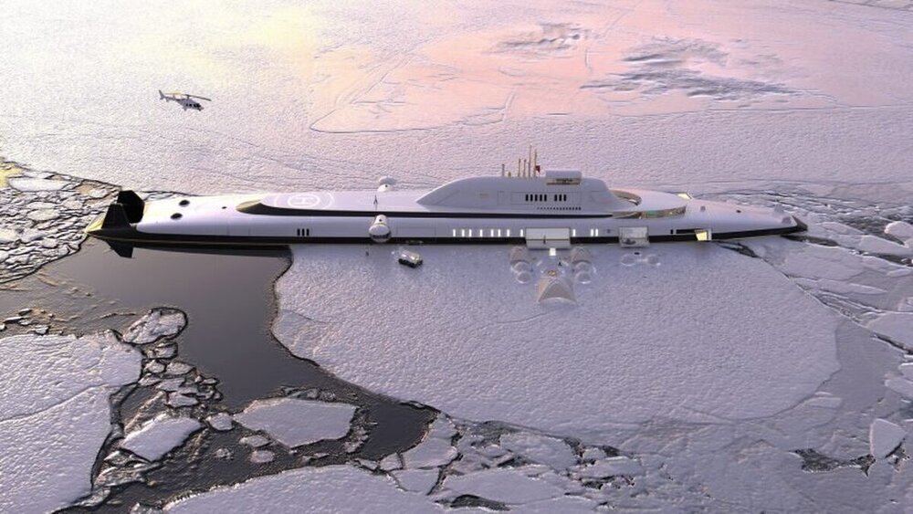 رونمایی از قایق ۱۶۵ متری لاکچری به قیمت دو میلیارد دلار