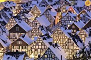 نگاه از بالا به صحنه‌های زمستانی در سراسر جهان
