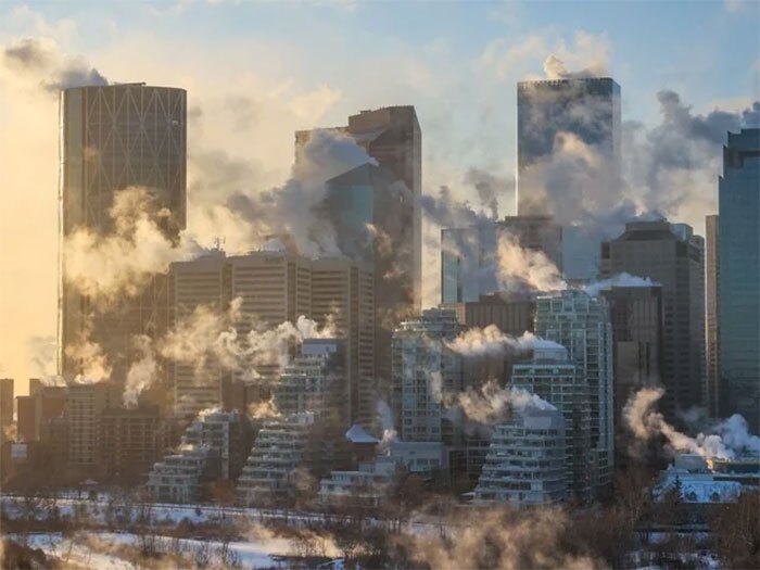 اگر می‌خواهید حس و حال سرمای شدید کانادا را درک کنید به این عکس‌ها نگاه کنید (یک پزشک)
