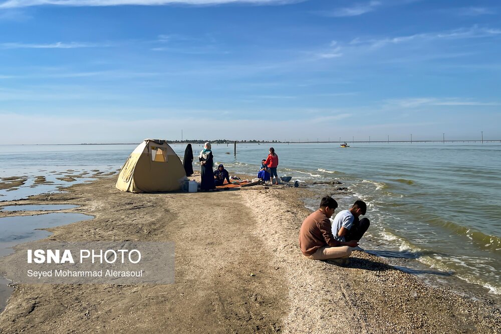 ساحل بندر ترکمن - شمال ایران (ایسنا)