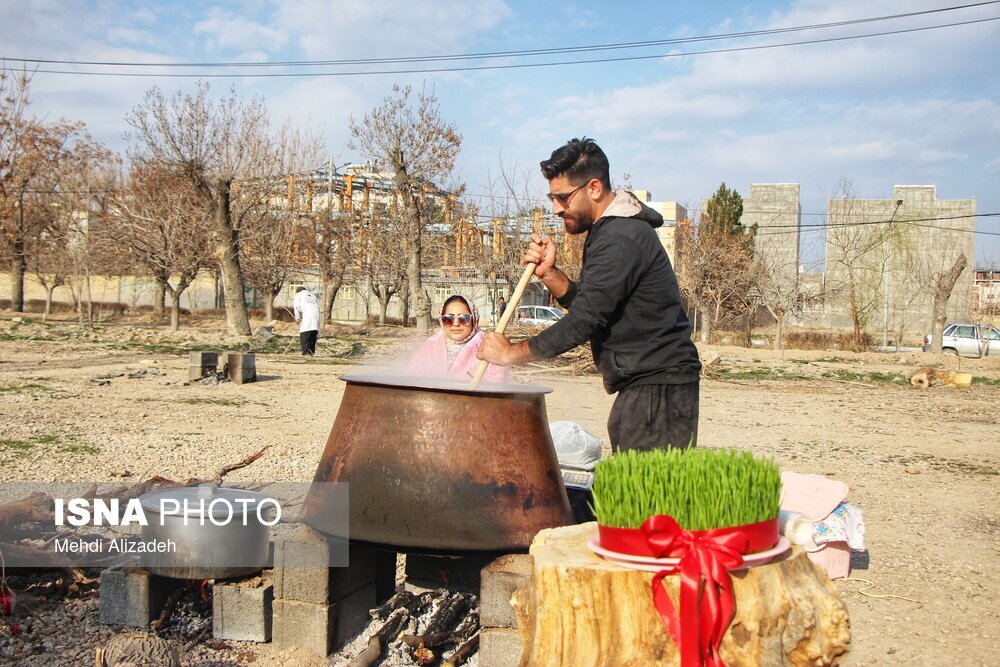 جشنواره سمنو در بجنورد - خراسان شمالی (ایسنا)