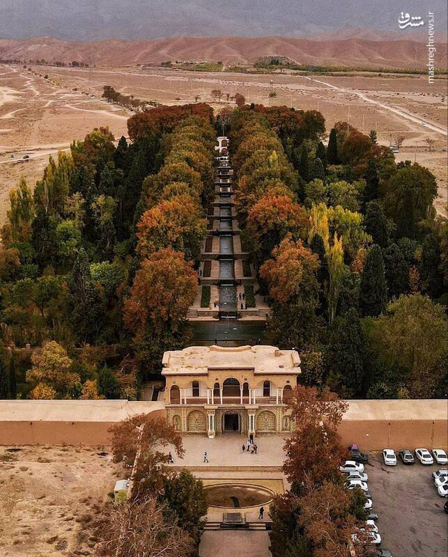 تصویری چشم‌نواز از باغ شاهزاده ماهان بهشتی