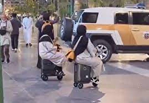 حرکت خبرساز دو زن در خیابان‌های عربستان