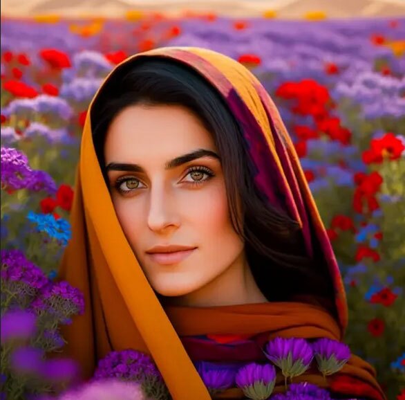 چهره زن ایرانی از نگاه هوش‌ مصنوعی