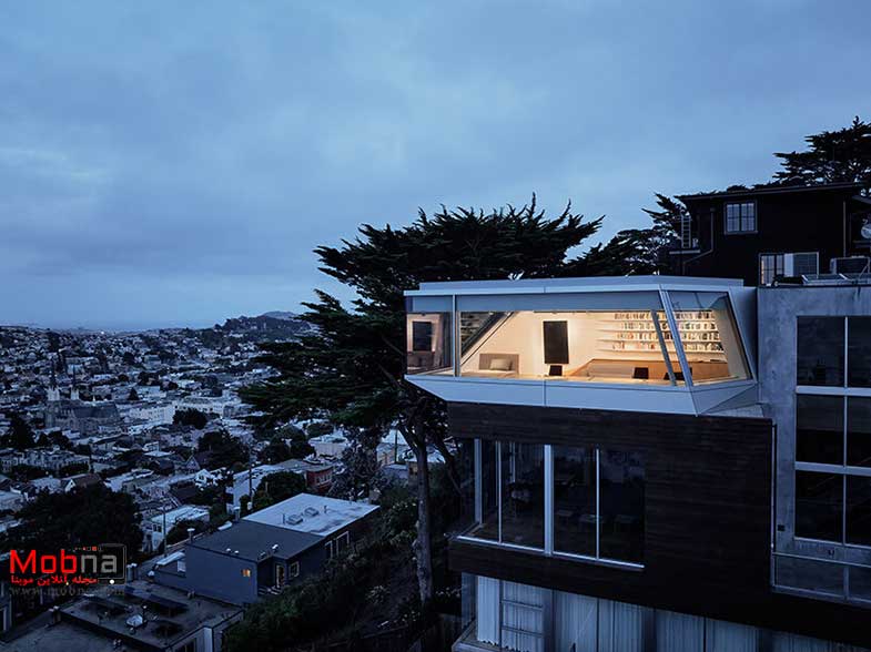 این دفتر خانگی که بر فراز سان فرانسیسکو معلق است (موبینا)