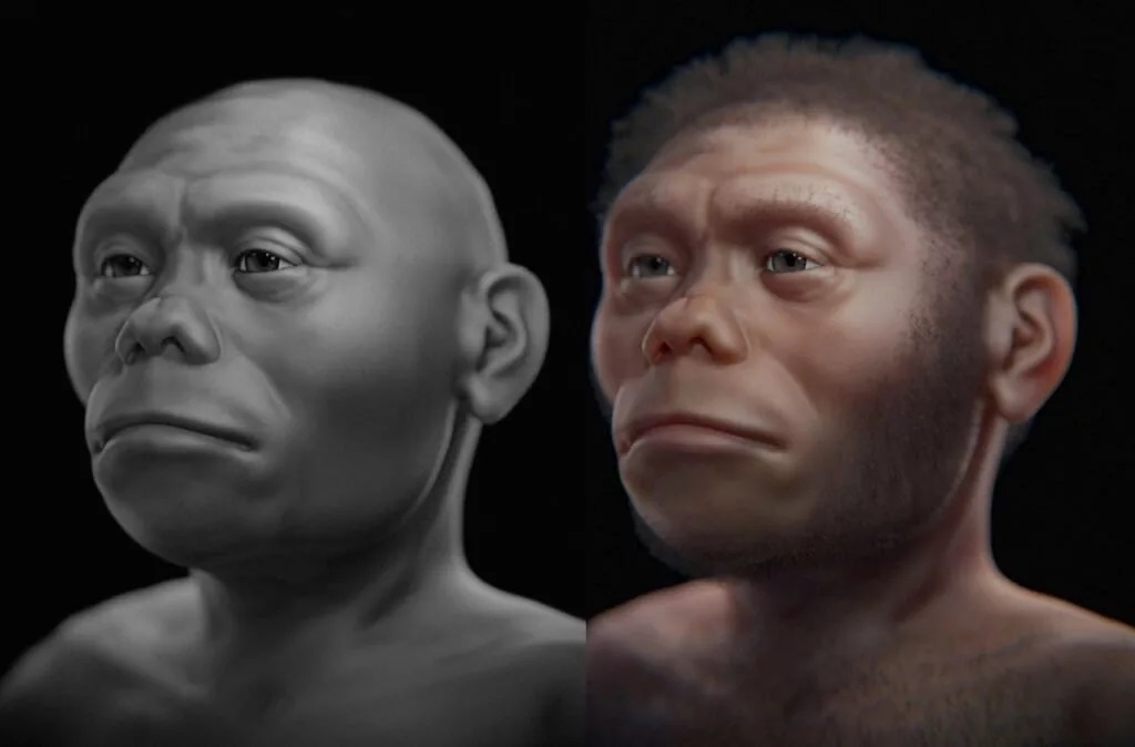 بازسازی چهره یک هابیت با قدمت ۱۸ هزار سال