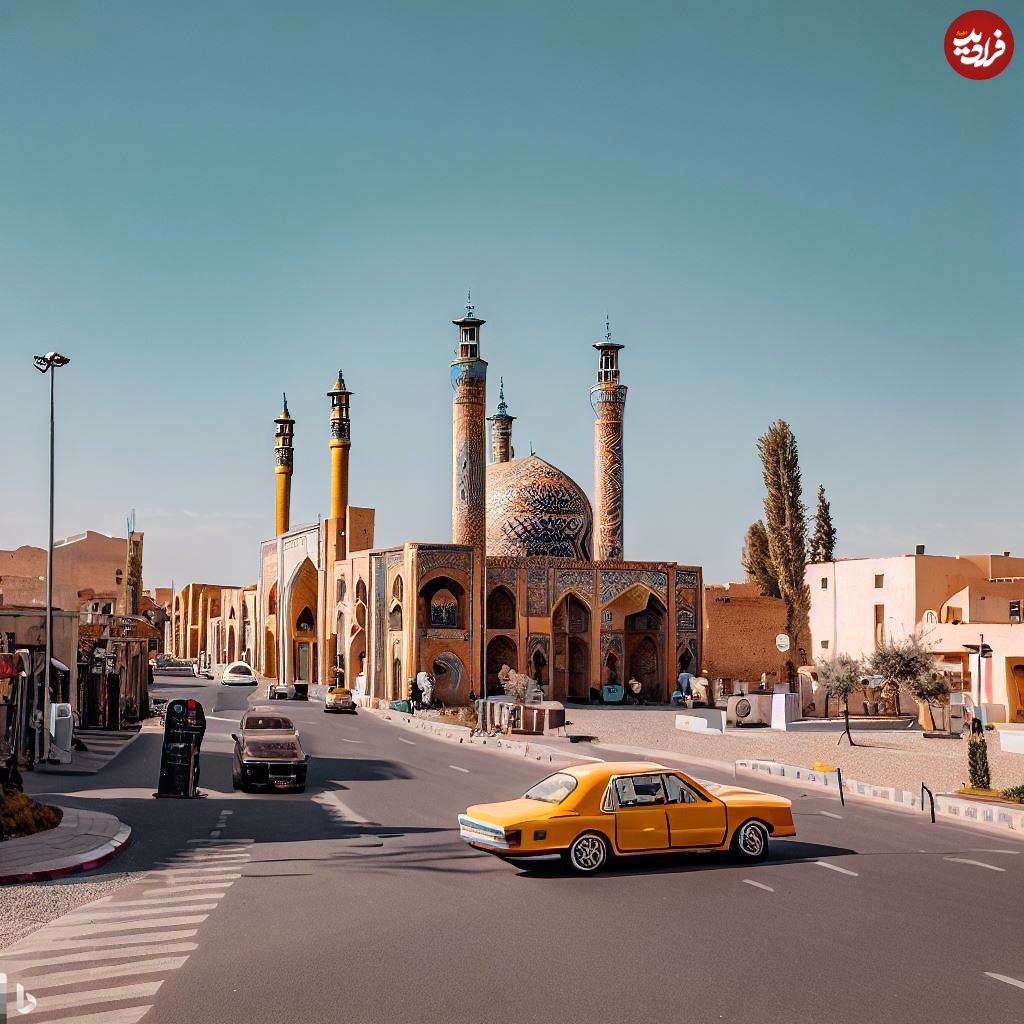 شهر اصفهان ۱۰۰ سال بعد از نگاه هوش مصنوعی