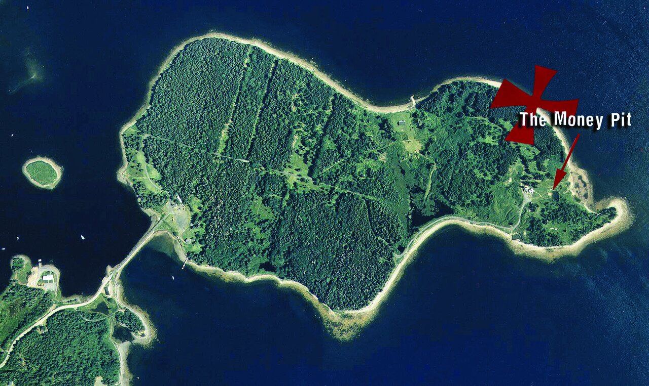 این جزیره پر از طلاست 