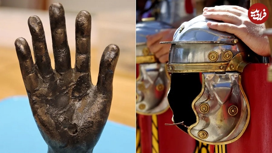 یک «دست ترسناک» در قلعۀ دو هزار سالۀ کشف شد