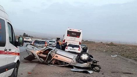 ایران ۵۴ کشور بد دنیا از نظر مرگ در تصادفات